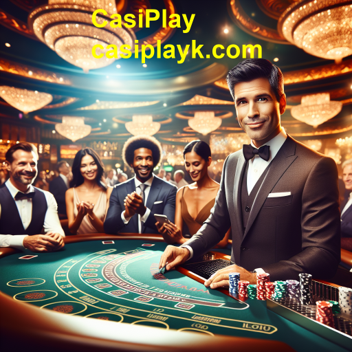 Experiência Imersiva no Cassino ao Vivo do CasiPlay